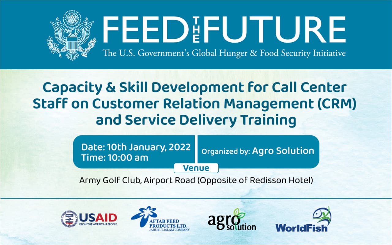 Capacity & Skill development for Call Center Staff on Customer Relation Management (CRM) and Service Delivery Training.